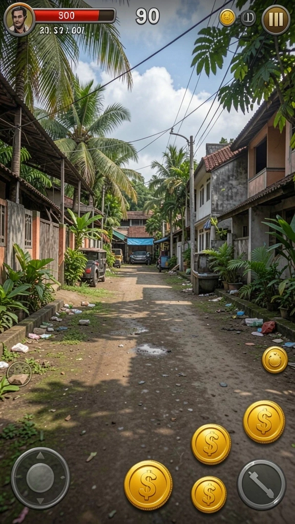 catur777 - Screenshot 1 menunjukkan antarmuka permainan yang sederhana.