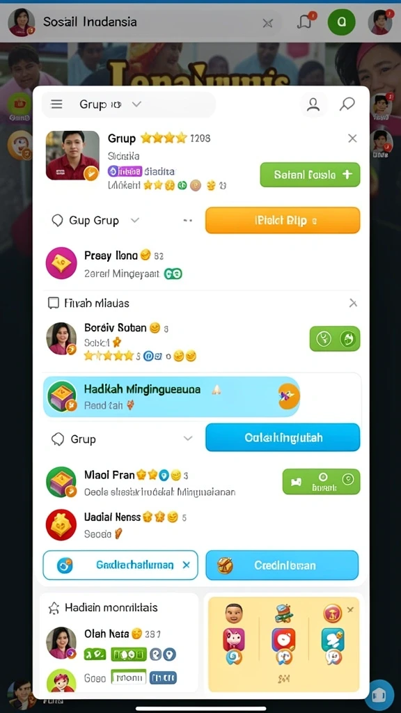 rvip2 - Tampilan utama yang menarik dan intuitif.